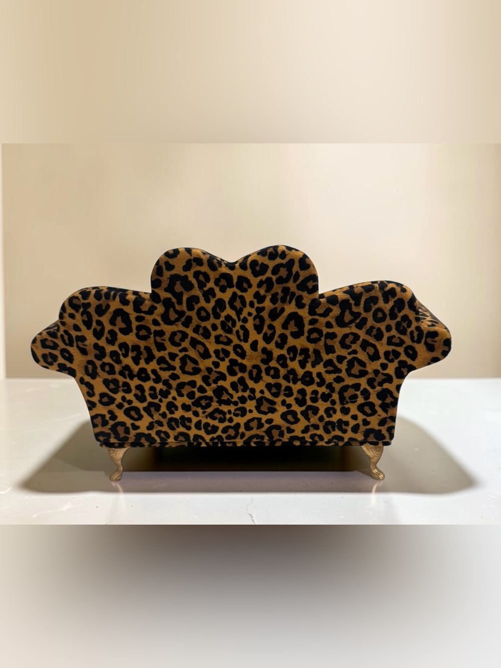 Leopard/Cheetah Mini Couch Jewelry Holder Organizer - Picture 4 of 7